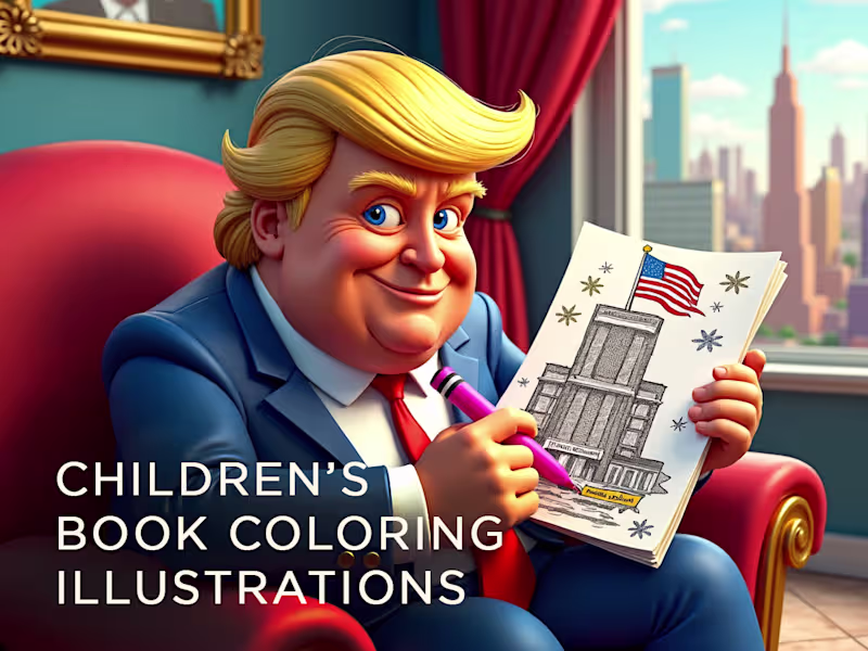 Cover image for Children’s Book Coloring Pages