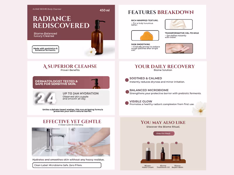 Cover image for Amazon Listing Images and A Plus Content Design