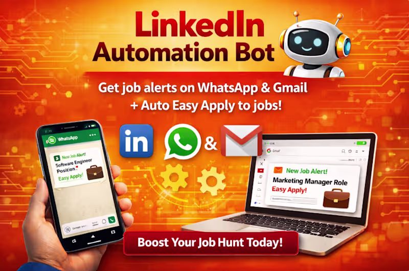 Cover image for I developed a LinkedIn automation