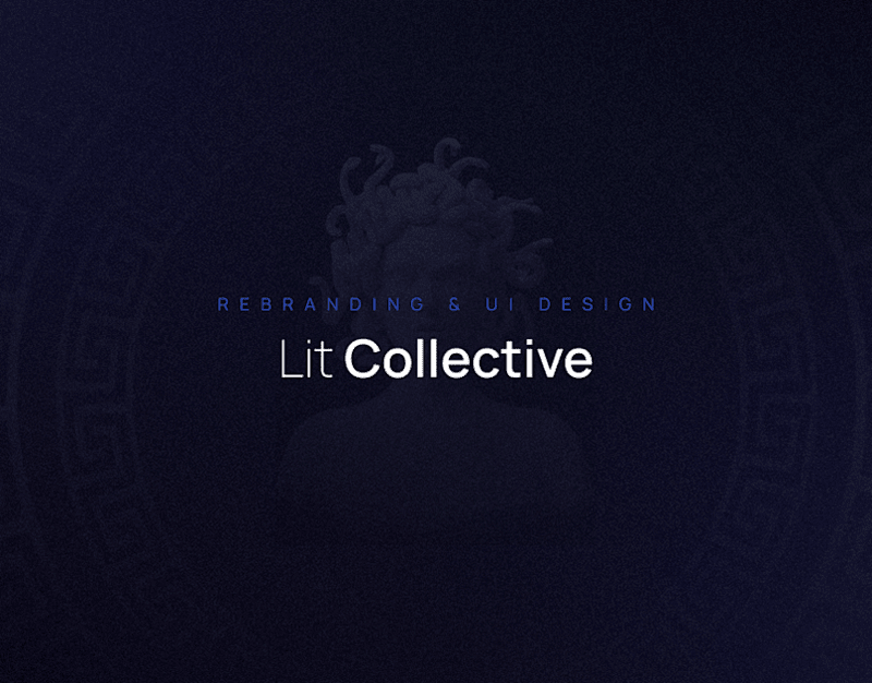 Cover image for Lit Collective - Rebranding | UI Design on Behance
