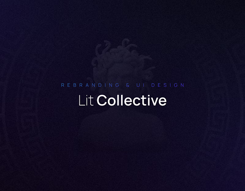 Cover image for Lit Collective - Rebranding | UI Design on Behance