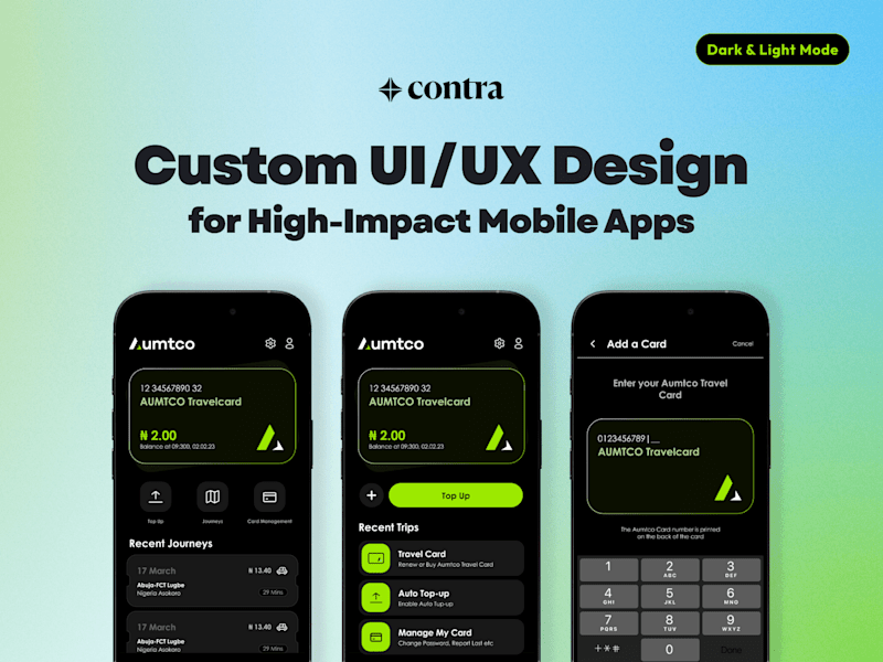 Cover image for Custom UI/UX Design for High-Performing Mobile Apps