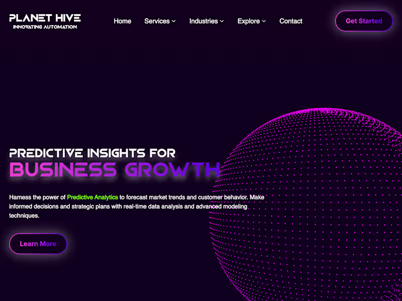 Cover image for AI Solutions for SMBs & Enterprises | PlanetHive AI