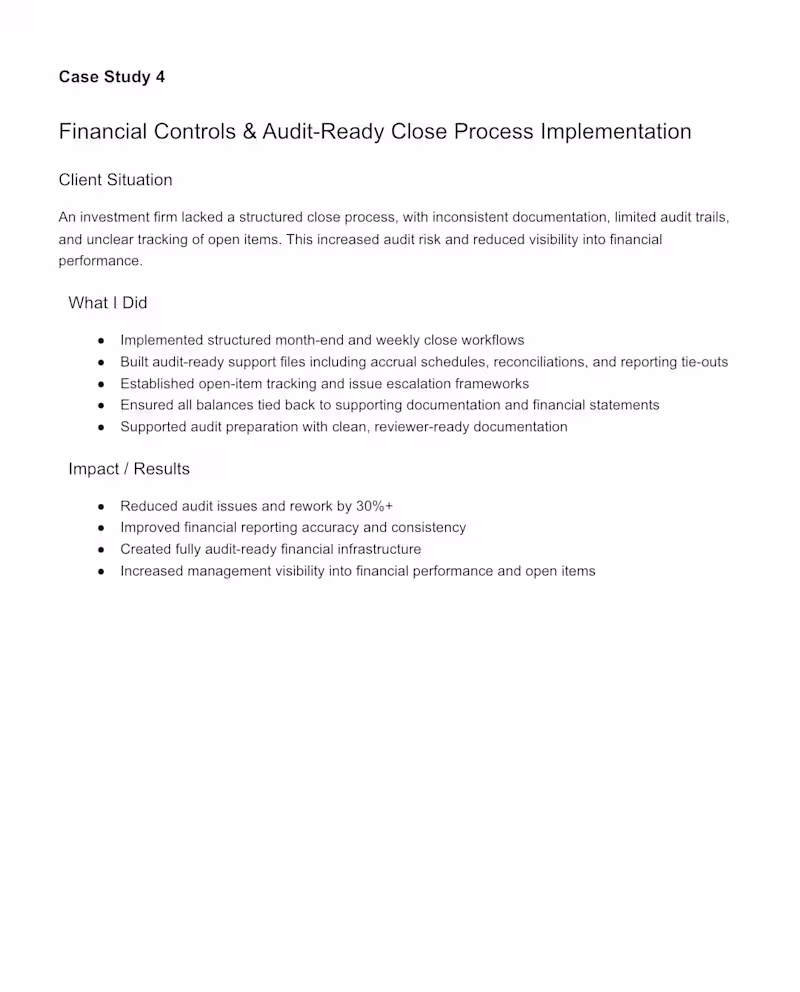 Cover image for Strengthened financial controls and reporting