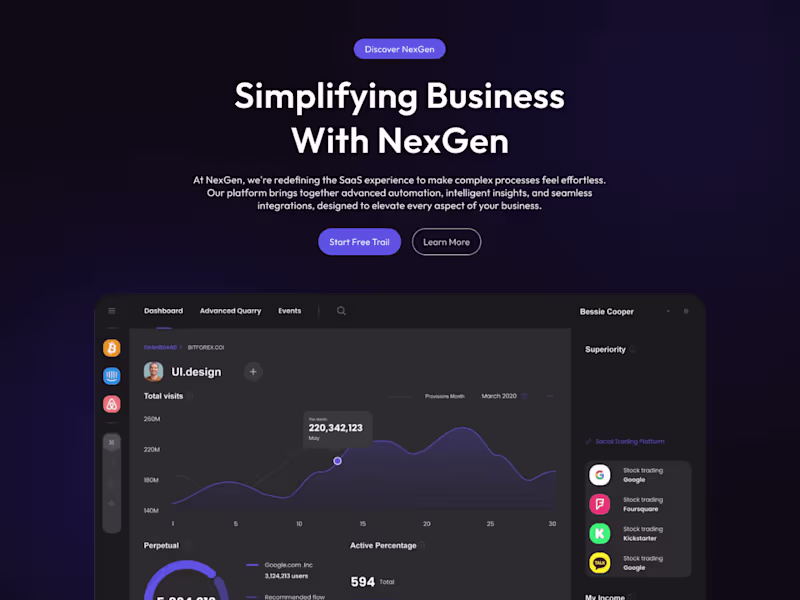 Cover image for Landing Page (Design and Development)