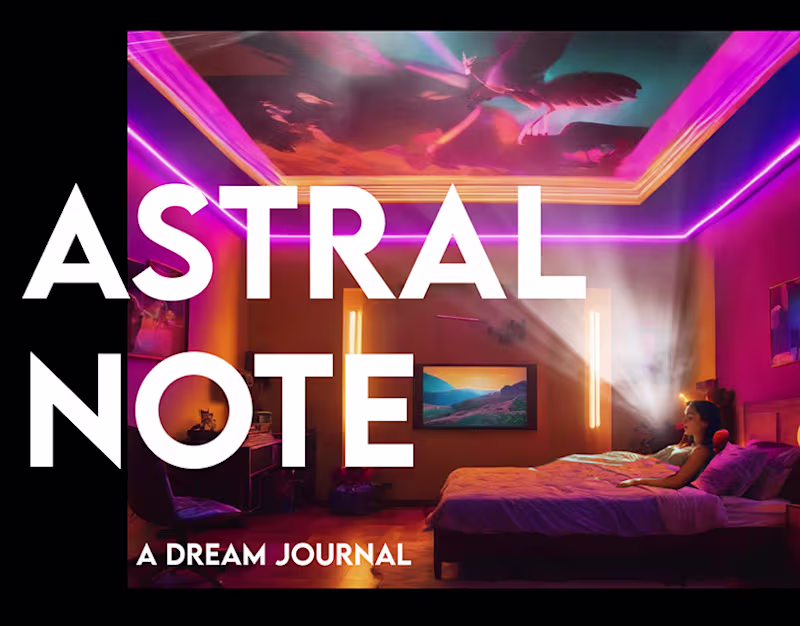 Cover image for ASTRAL NOTE APP :: Behance
