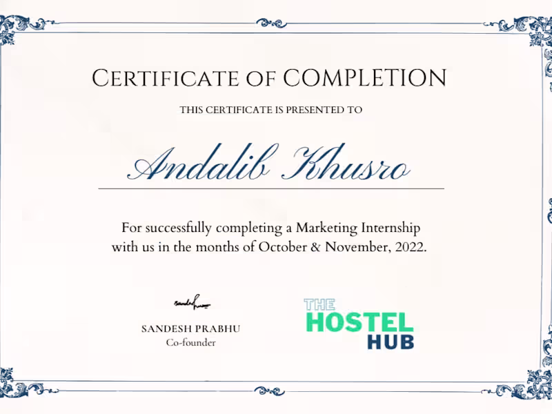 Cover image for Hostel hub