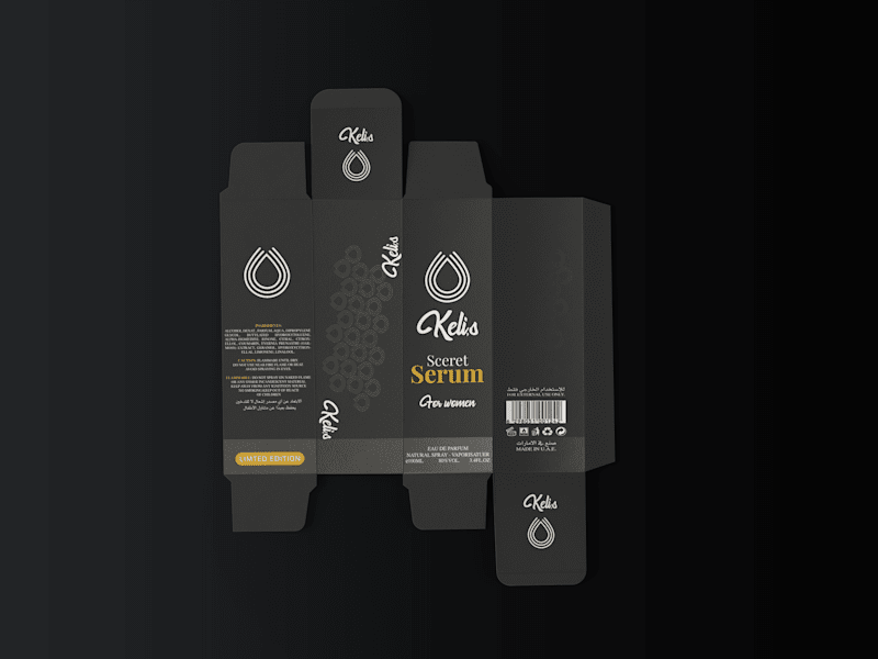 Cover image for Dropper packaging and label