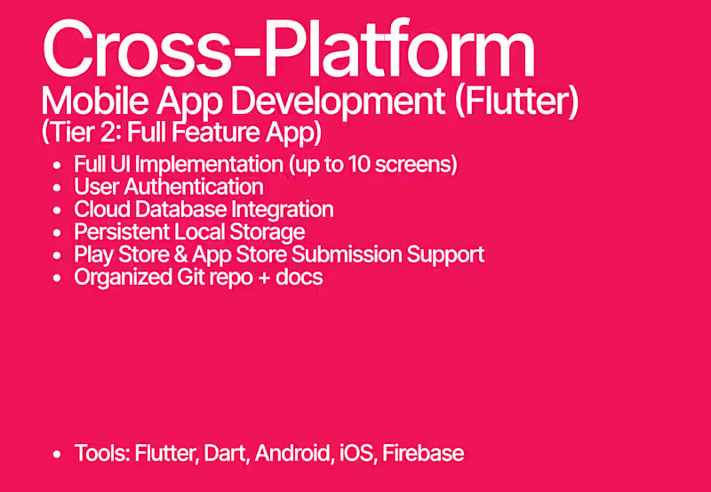 Cover image for 🔸 Cross-Platform Mobile App Development