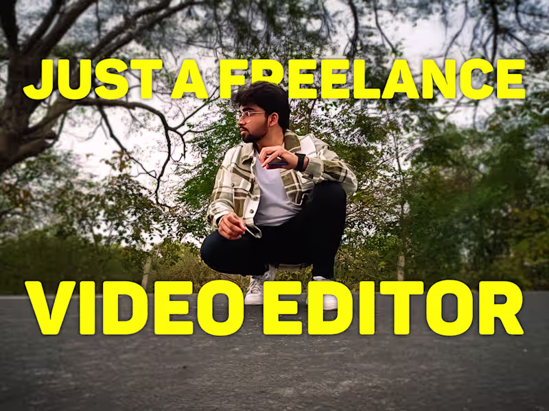 Cover image for Just A Freelance Video Editor - YouTube