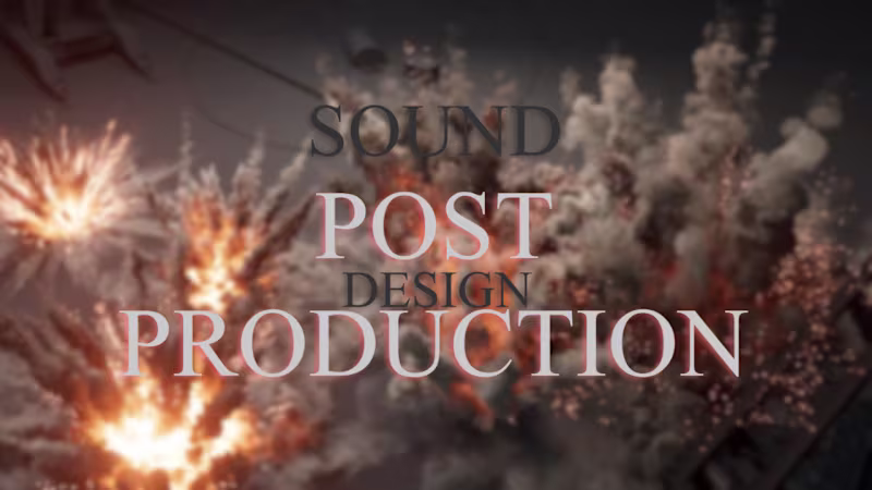 Cover image for 5.1 all-around film audio post-production