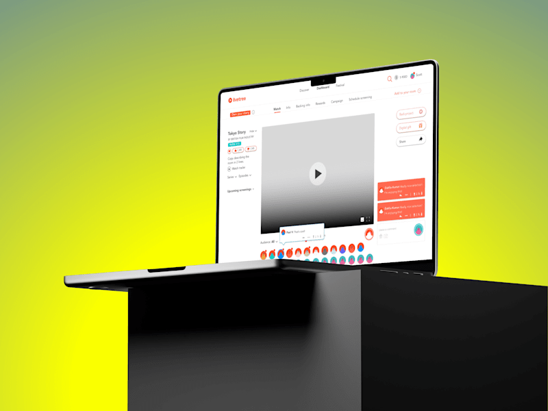 Cover image for Creating a brand and design a streaming web3 platform