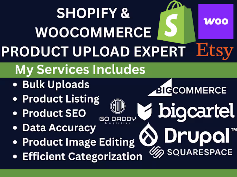 Cover image for Shopify product listing product upload to your store manually