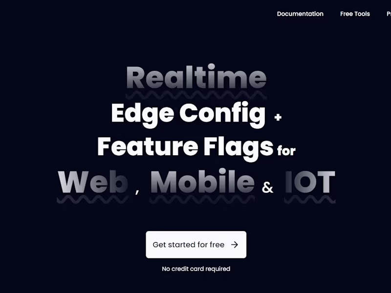 Cover image for Configflare | Realtime config & feature flags for web or mobile…