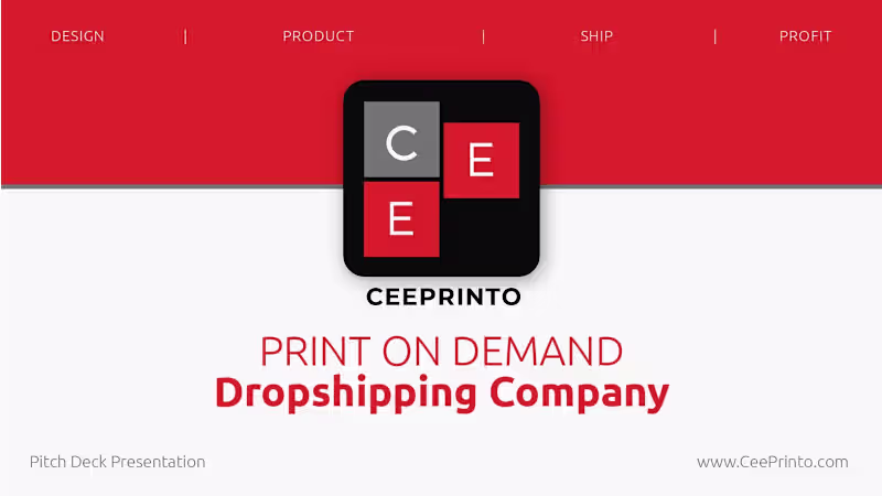 Cover image for Launching Ceeprinto: A Print on Demand Dropshipping Company