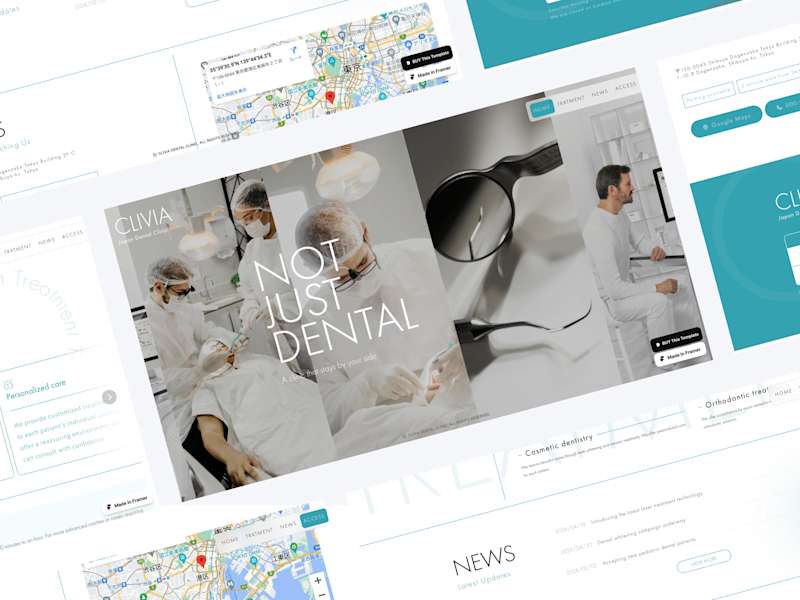 Cover image for Dental Clinic Template