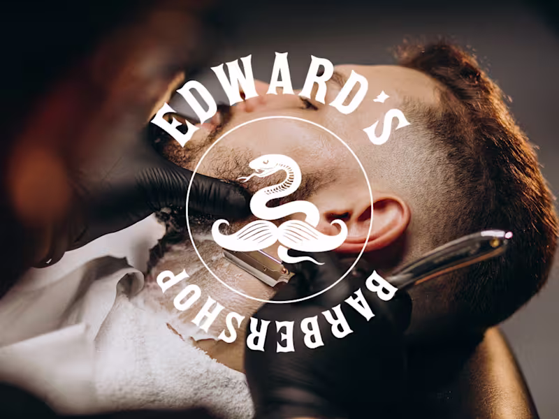Cover image for Branding for Edward's Barbershop 🙌