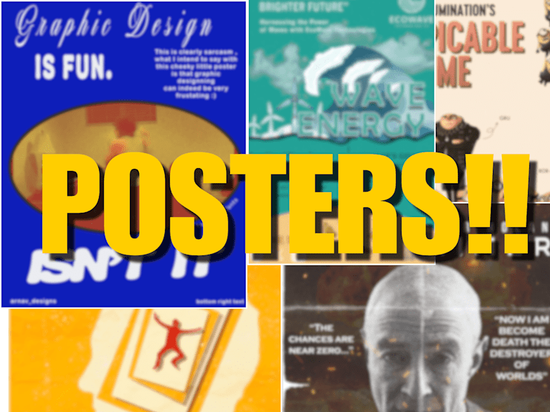 Cover image for POSTER DESIGNS