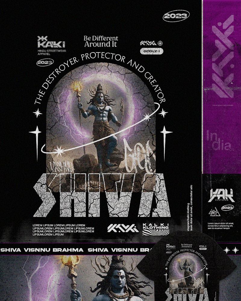 Cover image for Kalki Klothing (AI Generated Images) :: Behance