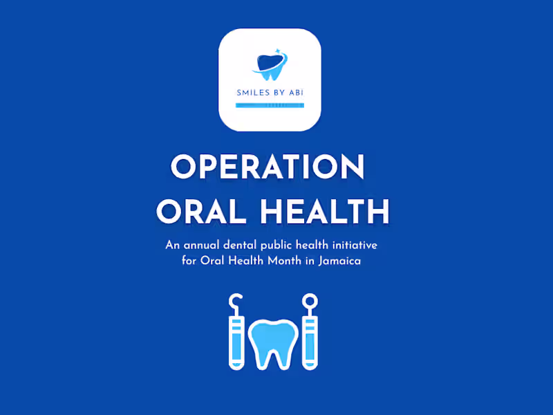 Cover image for Operation Oral Health