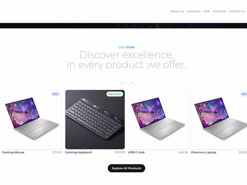 Cover image for I craft unique interfaces and build full-stack web experiences.