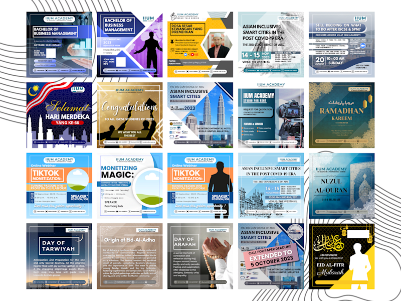 Cover image for Social media promotional material