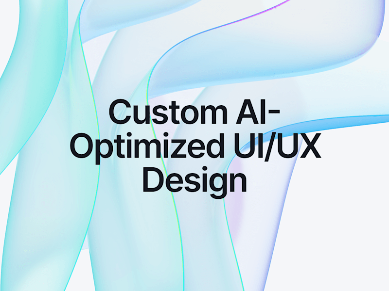 Cover image for AI-Powered Web App Design