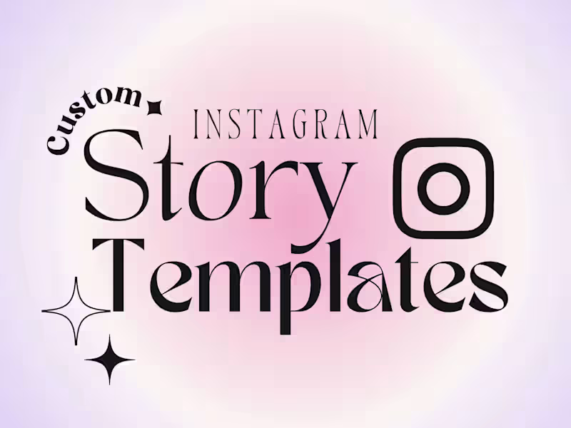 Cover image for Custom Instagram Story Template 