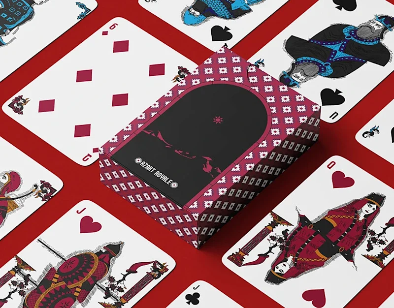 Cover image for Azart Royale: The Art of Armenian Card Design