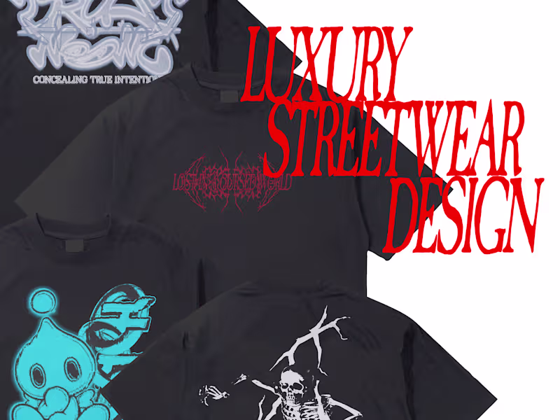 Cover image for Luxury streetwear clothing design