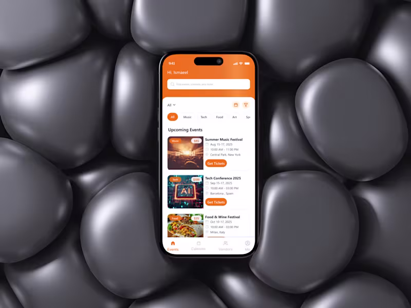 Cover image for Mobile App Design | UX Design and UX Design