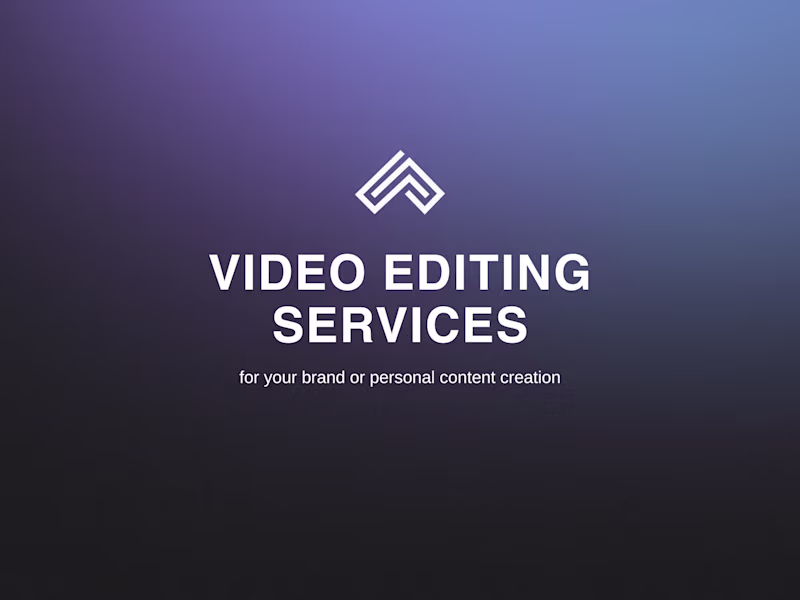 Cover image for Video Editing for Vlogs/Reels/TikToks