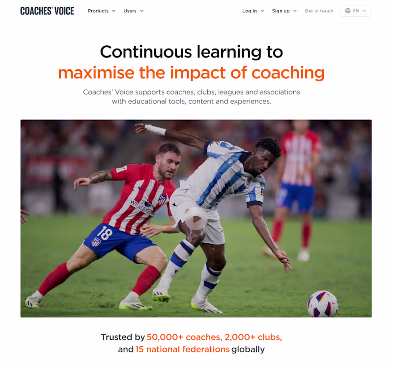 Cover image for WordPress Theme Development & Custom Blocks for Coaches' Voice