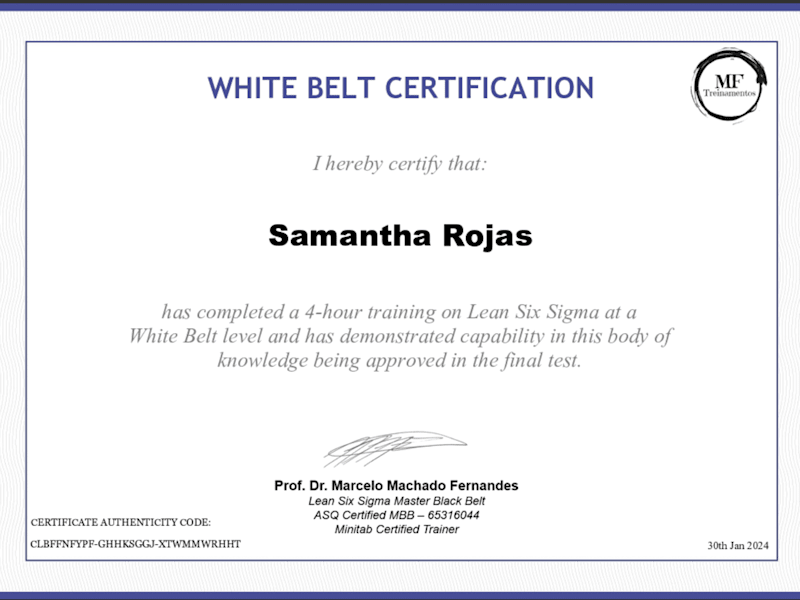 Cover image for White Belt Certification