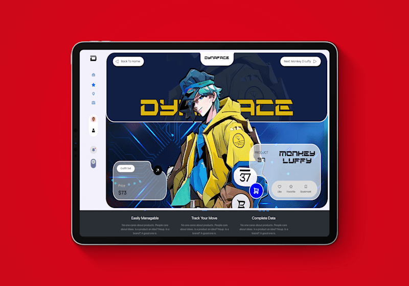 Cover image for Dynaface: Character Design Agency Homepage