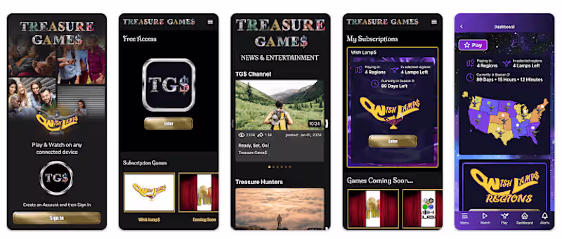 Cover image for Treasure Games