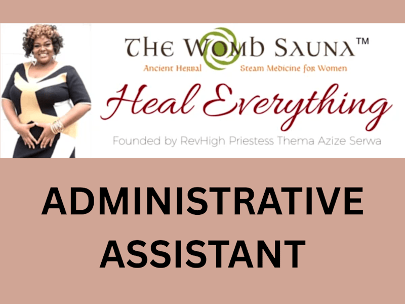 Cover image for Executive Administrative Support for The Womb Sauna