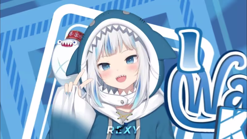 Cover image for [AMV] Gawr Gura - What is Love? Remake Free Project File . - Yo…