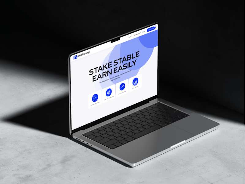 Cover image for Stablecomp | Visual Identity and Website
