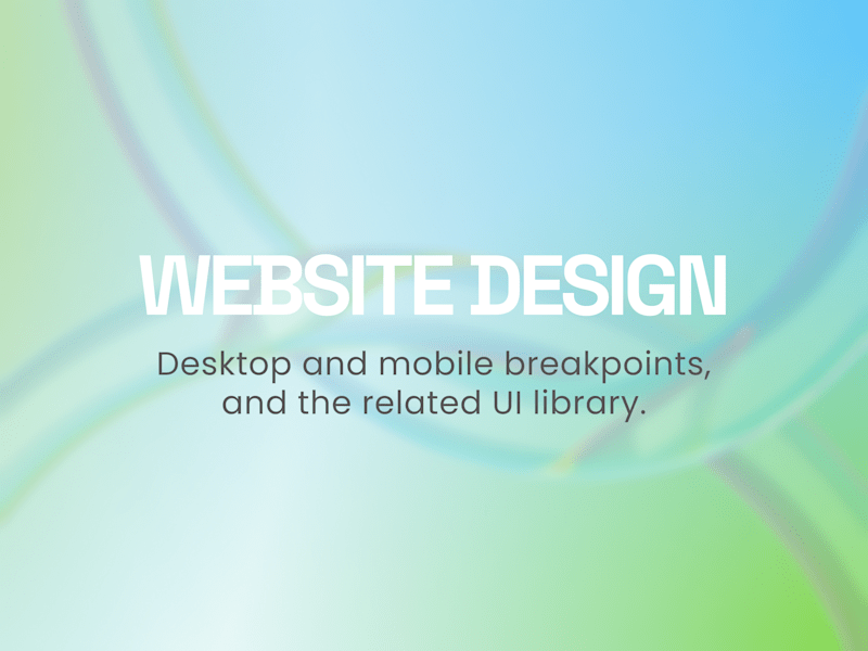 Cover image for Website Design