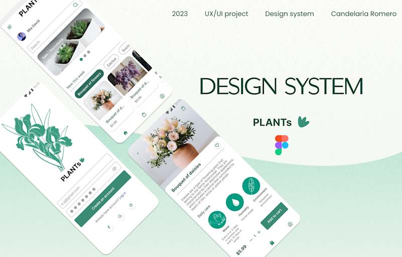 Cover image for Design system | UI project on Behance