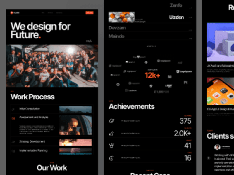 Cover image for Humix Framer Agency Template