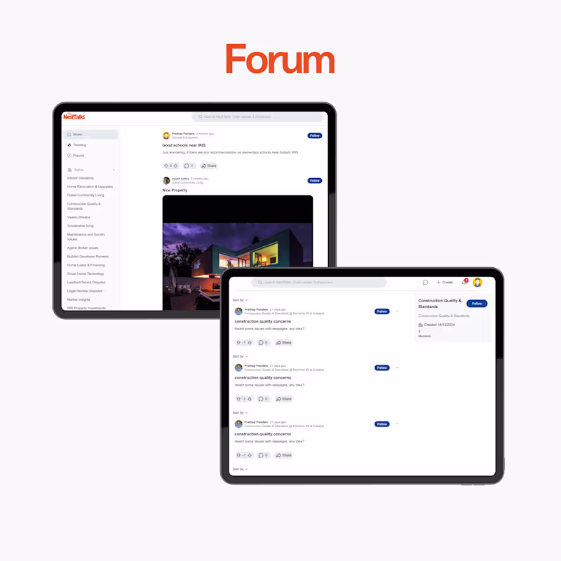 Cover image for Community Forum for Homeowners community