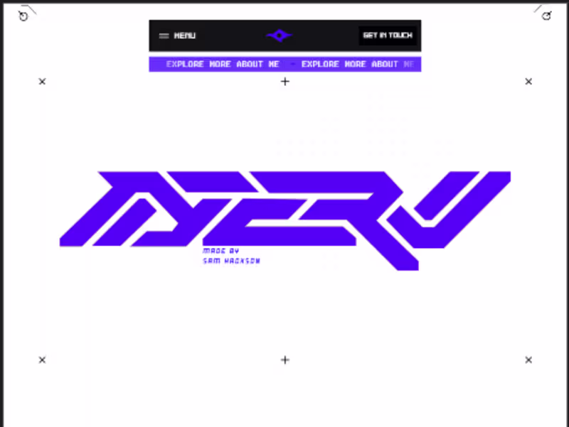 Cover image for Framer concept website design