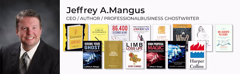 Cover image for As a professional ghostwriter, I write empowering prose