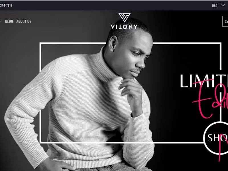 Cover image for Clothing site