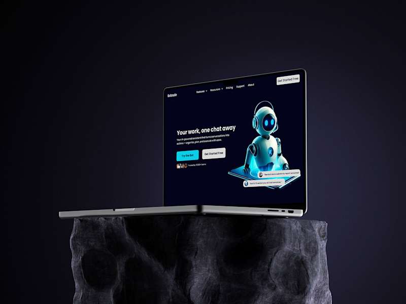 Cover image for BotMate | Chatbot Hero design
