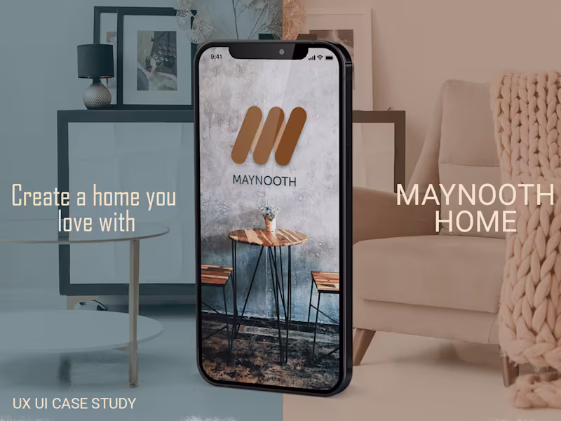 Cover image for Maynooth Home app design
