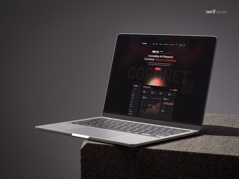 Cover image for Coronet - Technology | SaaS | Web, App & UI/UX Design