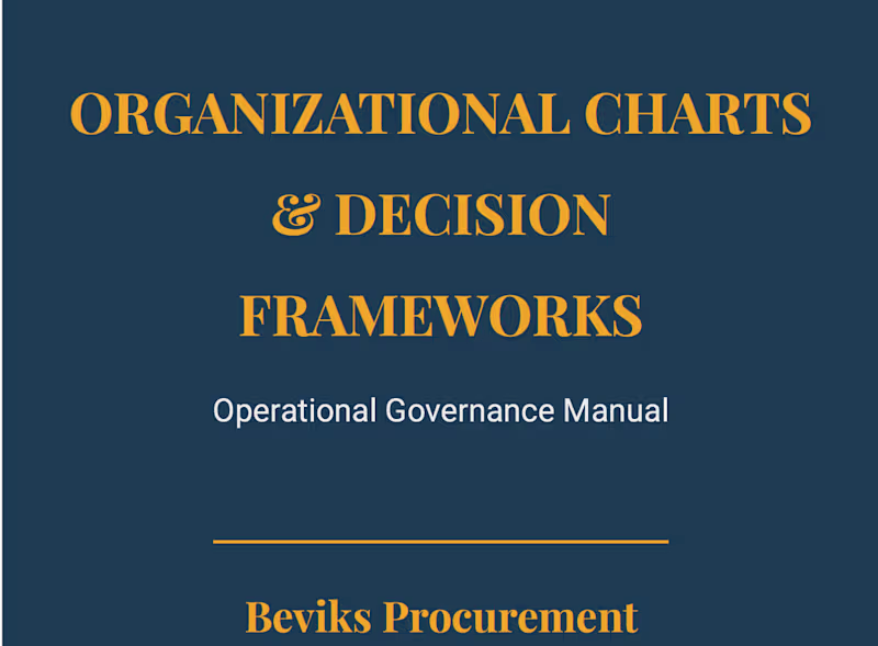 Cover image for I design organizational charts and